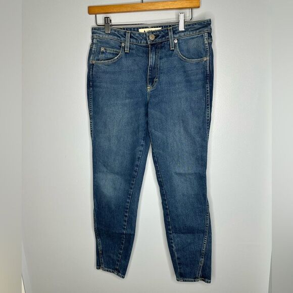 Amo Twist Seam Mid Rise Ankle Skinny Jeans In Liberty women’s Size 28 - Picture 3 of 6